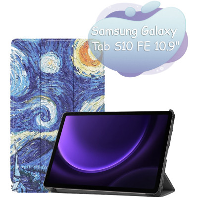 Чехол для планшета BeCover Smart Case Samsung Galaxy Tab S10 FE (SM-X520/SM-X526) 10.9" Night (713287) Винница - изображение 1