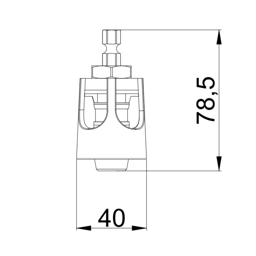 Насадка для зняття фаски та калібрування Thermo Alliance м/п труби d26 STD-407 Київ - фото 7
