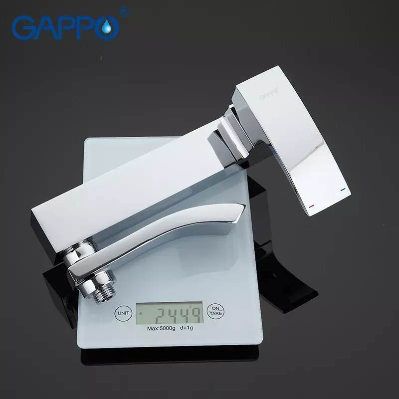 Смеситель для ванны с душевым гарнитуром GAPPO Jacob G3207 хром Киев - изображение 7