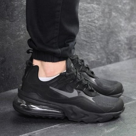 Кроссовки Nike 270 Сеточка Мужские Черные Найк с Амортизацией (размеры: 41,42,43,44,45) Видео Обзор - 53-2 Днепр - изображение 6