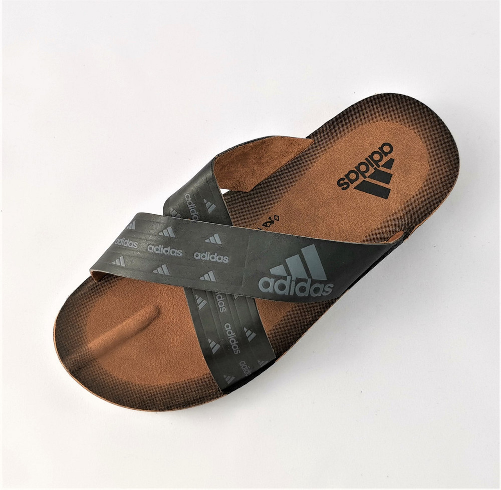 Чоловічі Шльопанці Тапочки Adidas Сланці Чорні Адідас (розміри: 40) Дніпро - фото 4