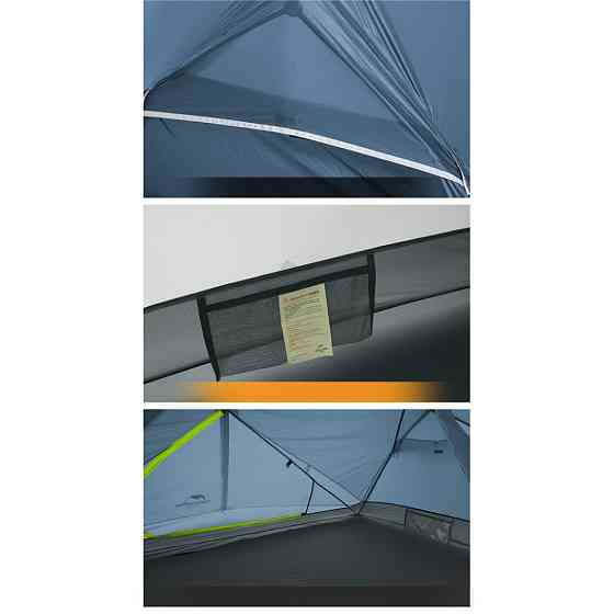 Палатка двухместная легкая Naturehike Mongar UL NH19M002-J (Темно-синий) Винница