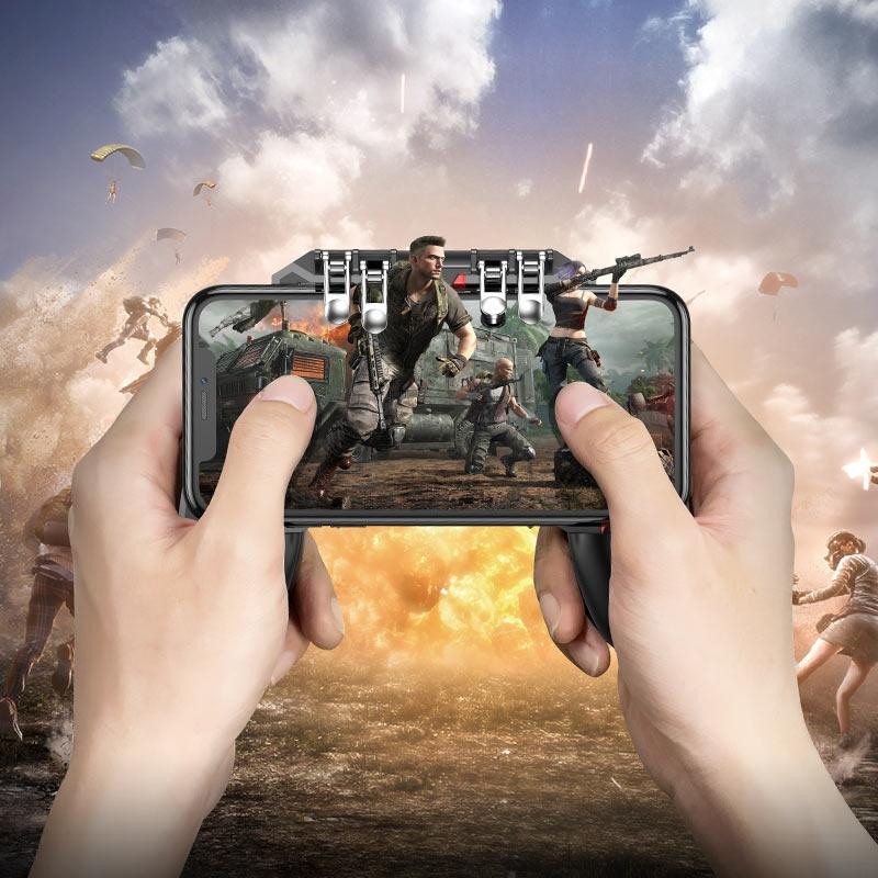 Ігровий контролер для мобільного HOCO GM7 Eagle six finger game controller Black Київ - фото 9