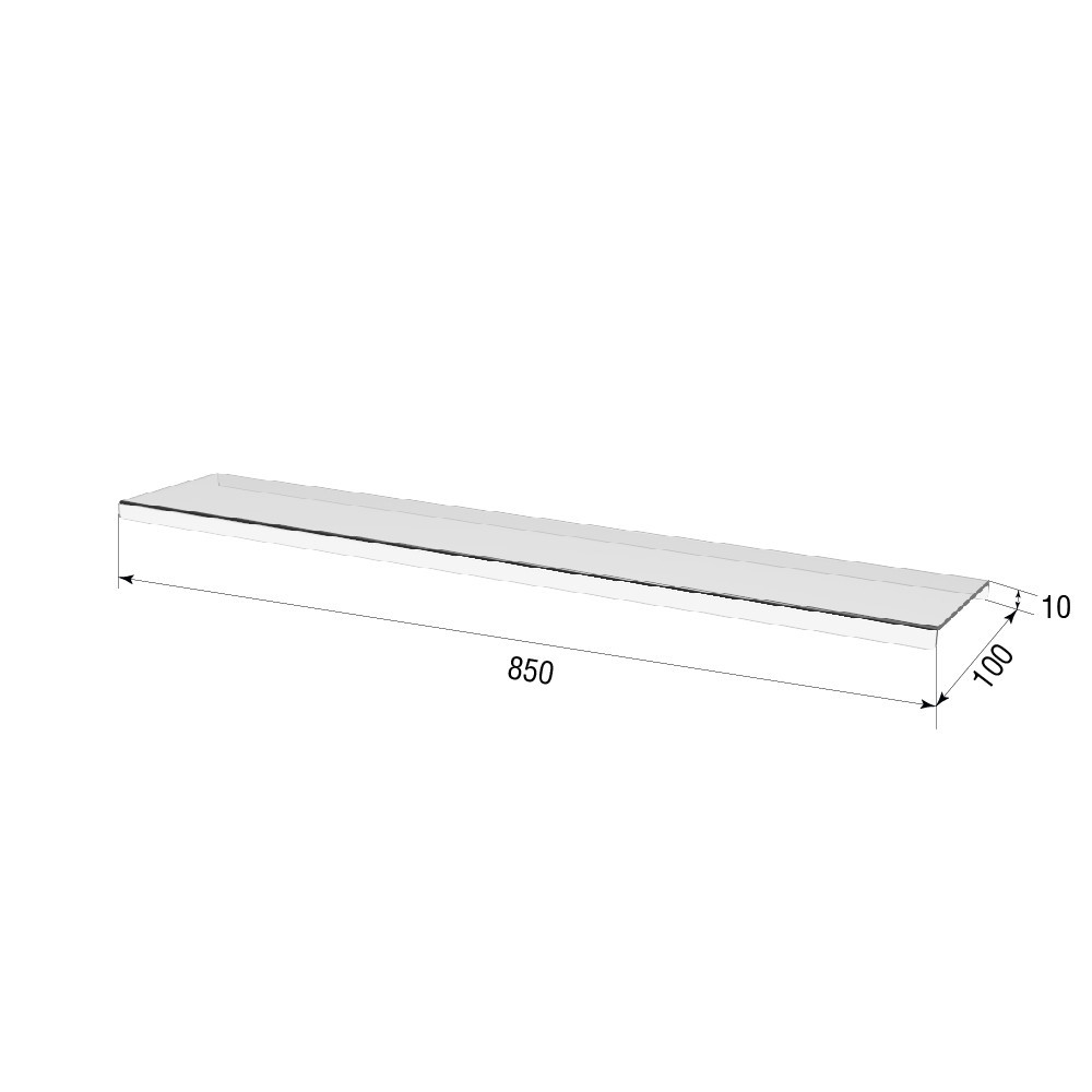 Подиум EKOSTAR 850х10х100 Киев - изображение 3