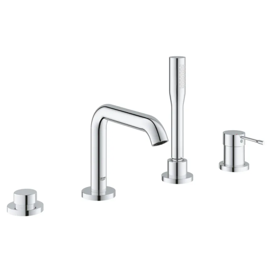 Одноважільний змішувач для ванни на 4 отвори Grohe Essence (25251001) ( 16522 ) Харьков