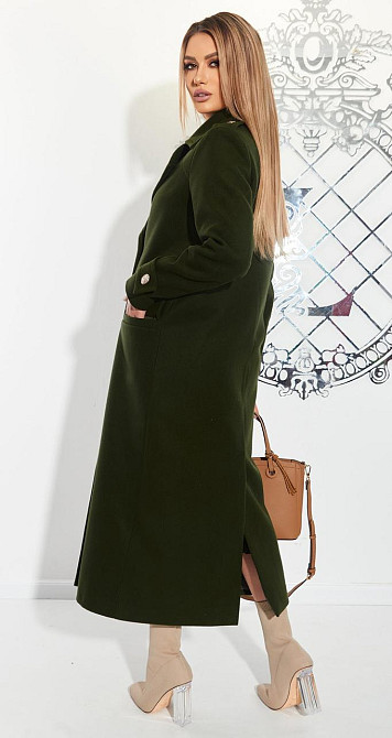 Лаконічне пальто з красивою фурнітурою (42) Київ - фото 10