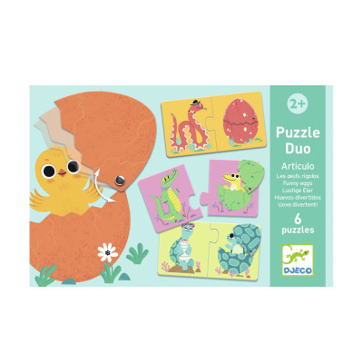 Пазл Djeco Хто в яйці? (DJ08193) Вінниця - фото 1