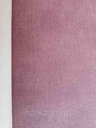 Ообои вінілові на флізелін Decoprint Moments MO22808 однотонні під мішковину бордові Київ