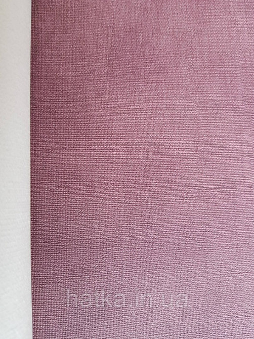 Ообои вінілові на флізелін Decoprint Moments MO22808 однотонні під мішковину бордові Київ - фото 1