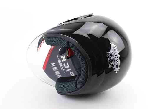 Шолом відкритий АТ-666, ЧОРНИЙ (можливі дефекти фарбування) Киев