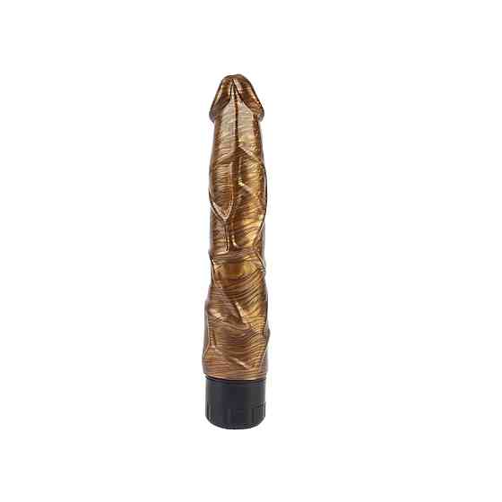 Вибратор реалистичный Chisa DarkMuscle Pleasure Ranger, золотистый Sex Aura Киев