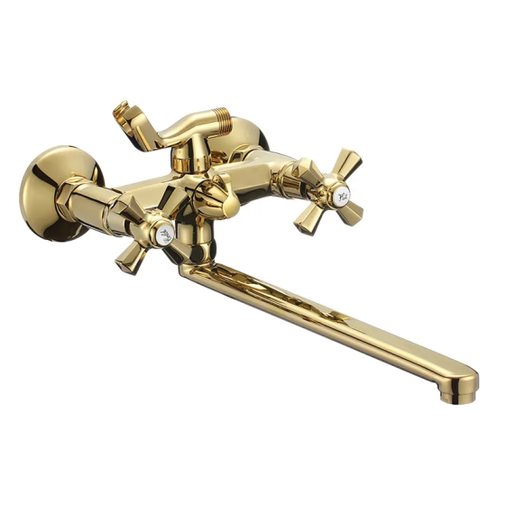 Змішувач для ванни Mixxus Premium Retro Gold-140 MI5849 - стильний золотий Харків