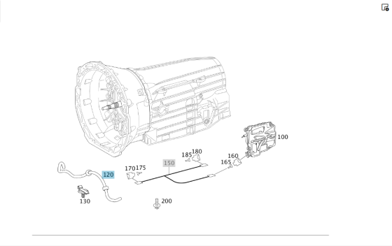 Mercedes-Benz  A2512710085 Шланг вентиляції модуля ISM GL X164 ML W164 G-class W463 ML/GLE W166 GL/GLS X166 GLE Coupe C292 Одеса