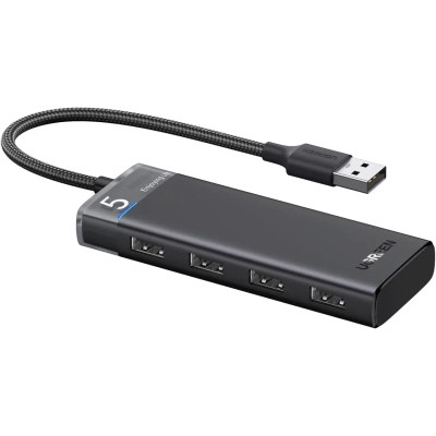 Концентратор Ugreen USB 3.0 to 4xUSB 3.2 Gen1 CM653 black (15548) Винница - изображение 1
