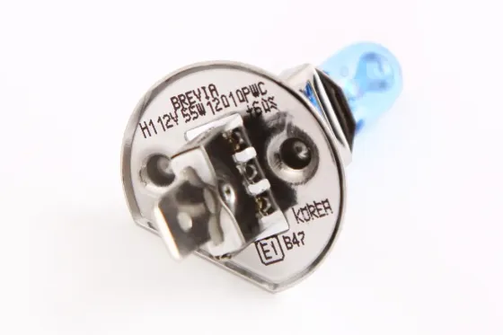 Лампа галогенная 12В  H1 Brevia 55 + 60% Power White Винница