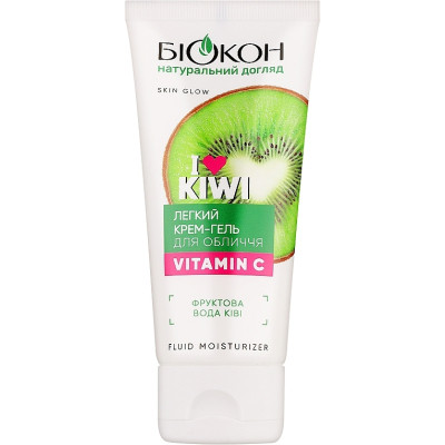Крем для лица Біокон I Love Kiwi С витамином С 60 мл (4823110302934) Винница - изображение 1