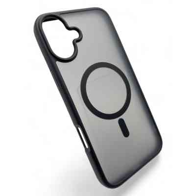 Чехол для мобильного телефона BeCover Metal Buttons Case (MagSafe) для Apple iPhone 16 Black (712090) Винница