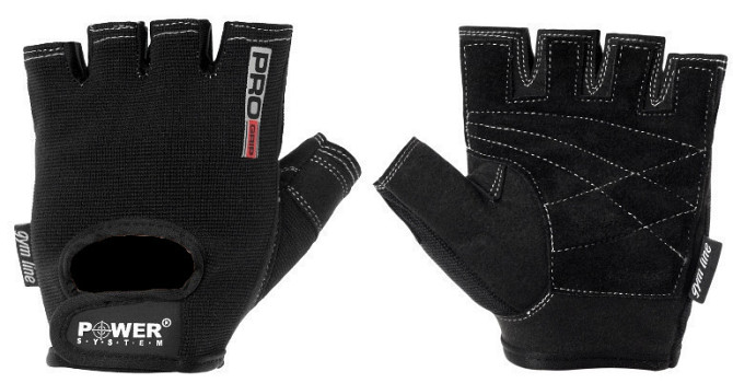 Рукавички для фітнесу Power System PS-2250 Pro Grip Black M Каменское - изображение 2