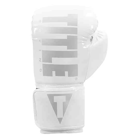 Боксерські рукавиці TITLE Boxing Inferno Intensity Elastic White 18 oz (капа в комплекті) Кам'янське