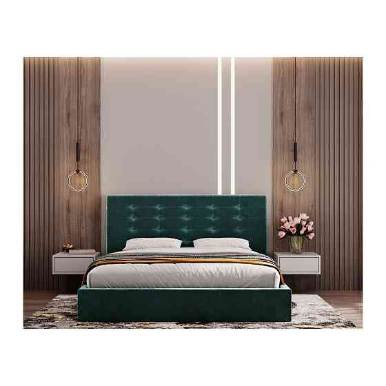 Кровать ErikaDesign Venna-16 Comfort с нишей для белья 140x200 зеленый Киев