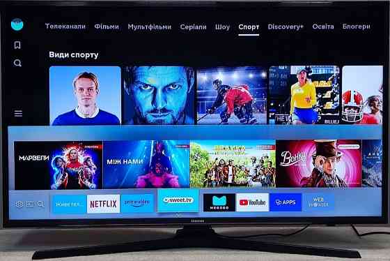 Телевізор: Samsung UE40KU6099 (40") 4K Ultra HD Smart TV WiFi Харків