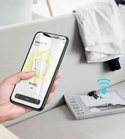 Трекер Baseus Intelligent T2 ropetype anti-loss device, цвет белый ZLFDQT2-02 Одесса