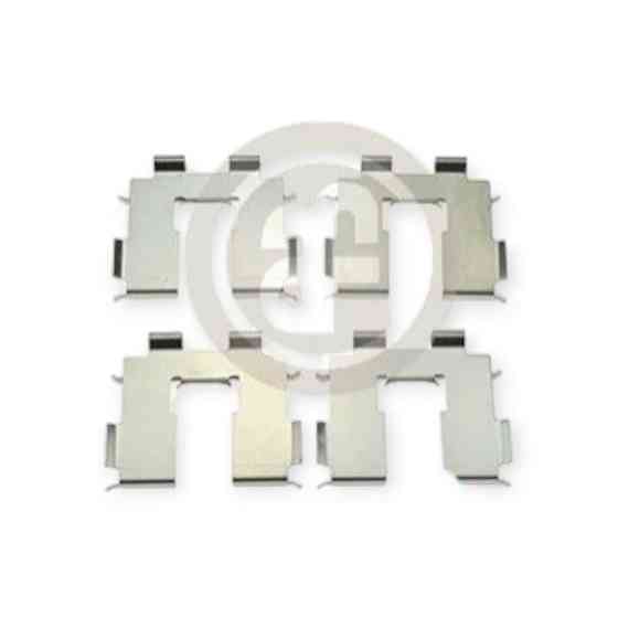 Ремкомплект колодок задних Hyundai Santa Fe I, II (03-12) тормозных Мукачево