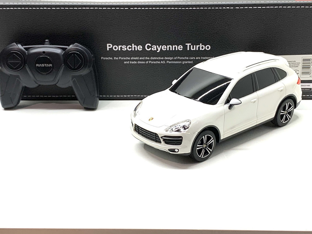 Машина Rastar на радіокеруванні Porsche Cayenne Turbo масштаб 1:24 Біла (46100) Чернигов - изображение 10