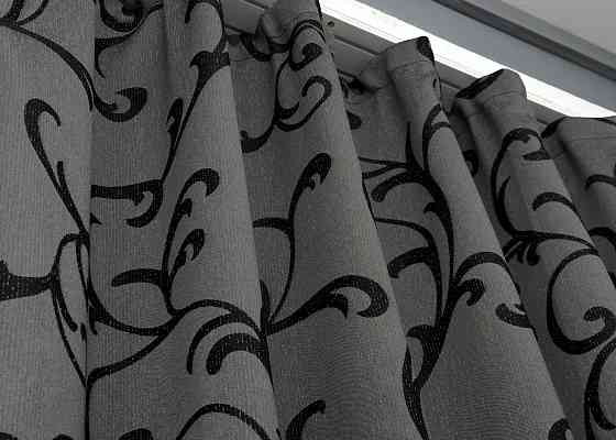 Шторная ткань жаккард 
