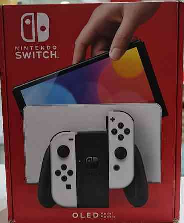 Приставка NEW Nintendo Switch OLED With White Joy-Con (EU) Київ