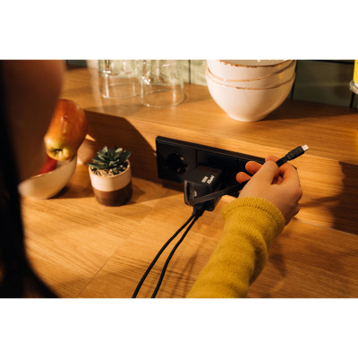 Зарядное устройство Verbatim GaN 65 W 2 ports (USB-C/1xUSB-A) (32217) Винница - изображение 5