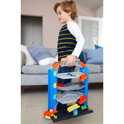 Автотрек Hot Wheels Чотирьохповерховий гараж для машинок (GNL70) Вінниця - фото 8