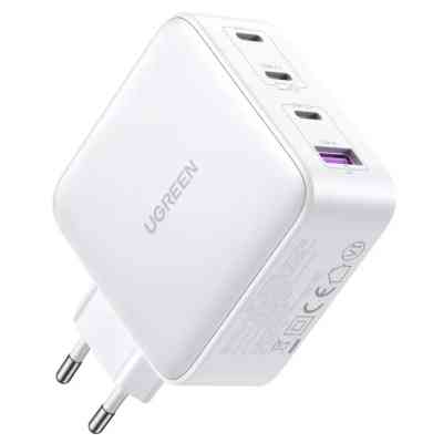Зарядное устройство Ugreen 4xUSB 100W (3хUSB-C+USB-A) Gan white CD226 (15337) Винница