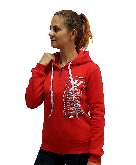 Женский теплый зимний костюм на флисе Armani, оригинал. Киев - изображение 4