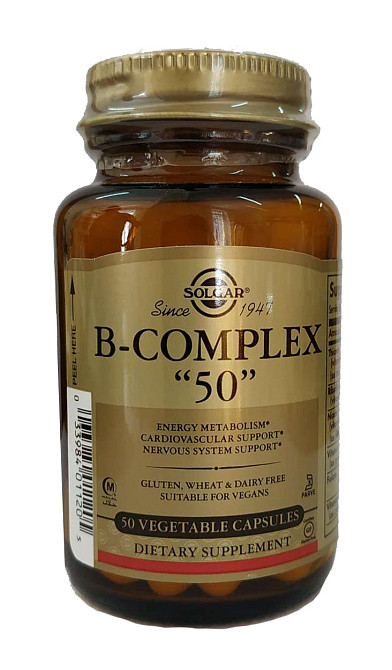 Комплекс витаминов В-50 (B-Complex) 100 капсул Київ - фото 2