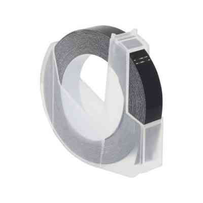 Стрічка для принтера етикеток UKRMARK D-520109-BK, 9 мм х 3 м, чорна, аналог DYMO 520109 / S0898130 (900859) Вінниця