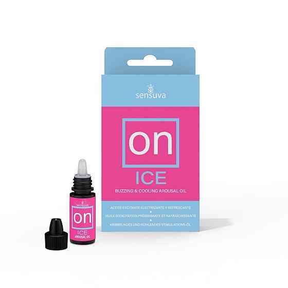 Збуджувальні краплі для клітора Sensuva – ON Arousal Oil for Her Ice (5 мл) охолоджувальні, до 30 хвилин Sex Aura Київ