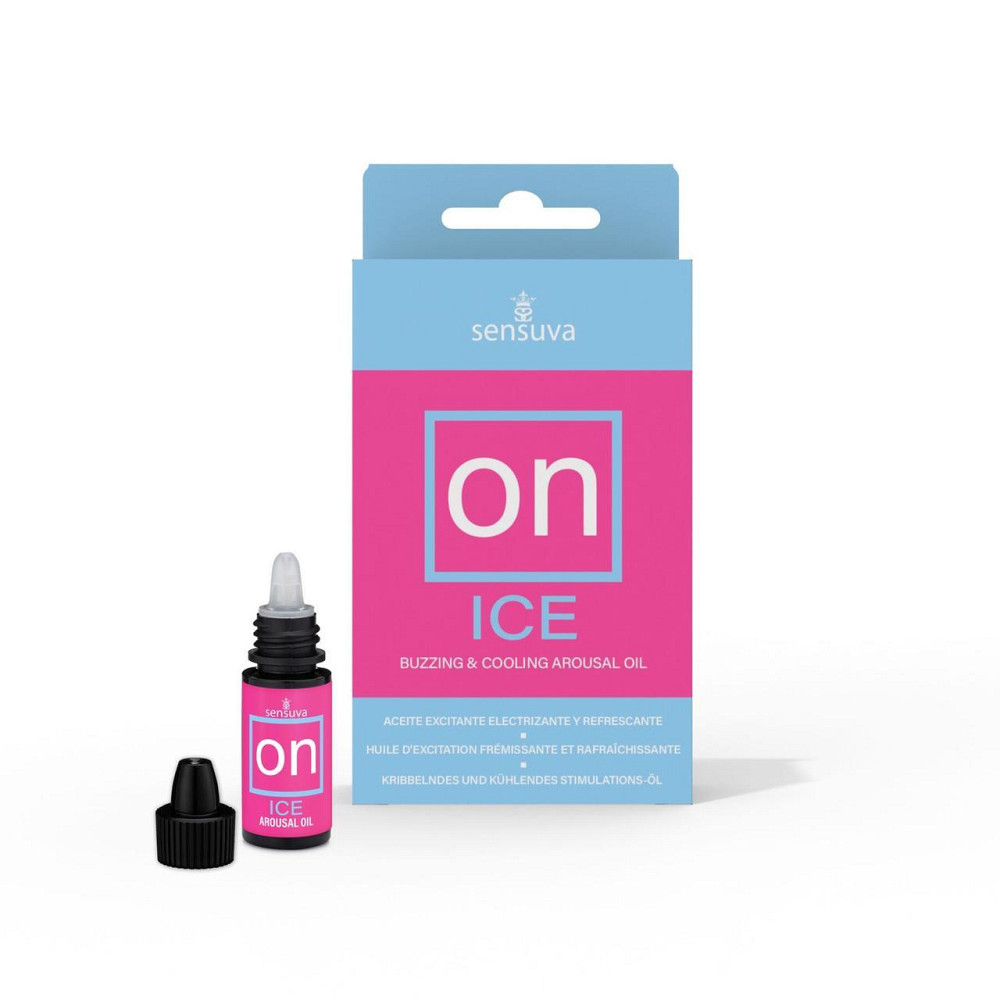 Збуджувальні краплі для клітора Sensuva – ON Arousal Oil for Her Ice (5 мл) охолоджувальні, до 30 хвилин Sex Aura Київ - фото 1