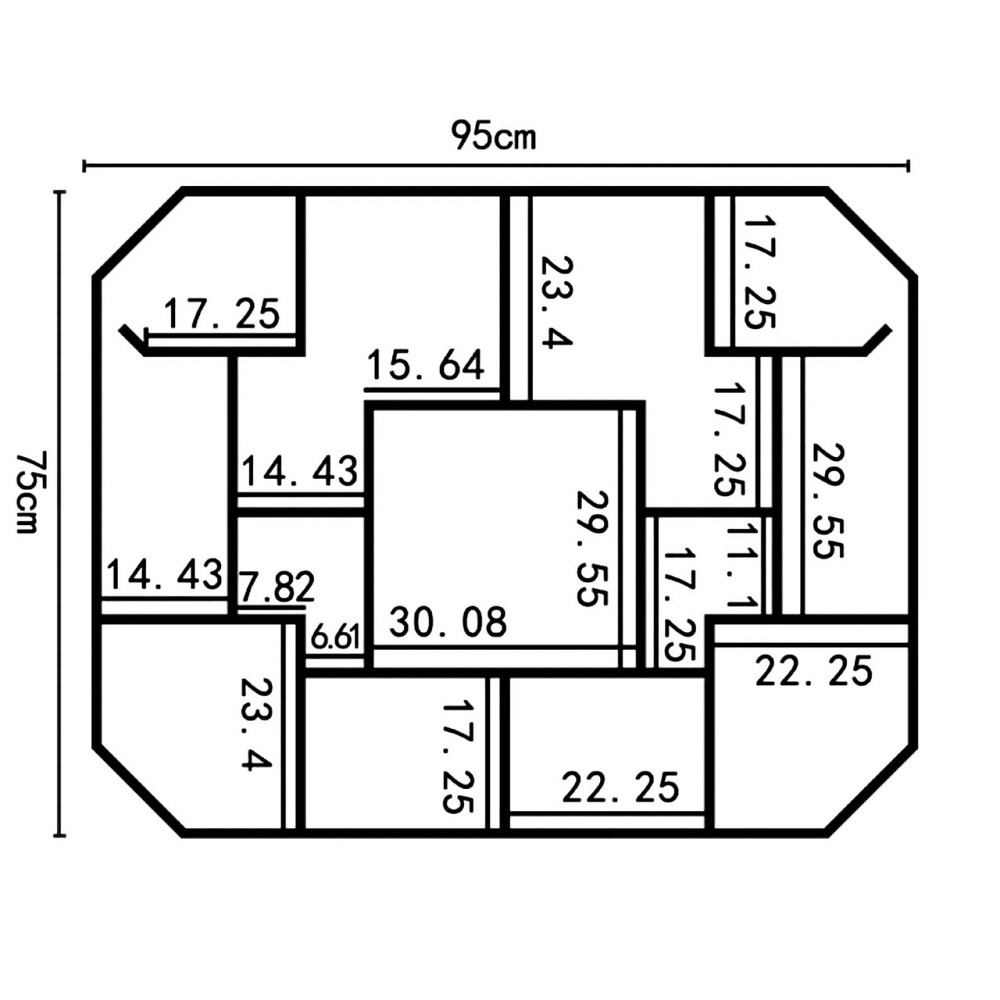 Полиця для чашок "Шигарі" капучино Миколаїв - фото 2
