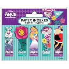 Індекси паперові "Yes" Alice in Wonderland 5*20 арк. 100 шт, 170249, шт Київ