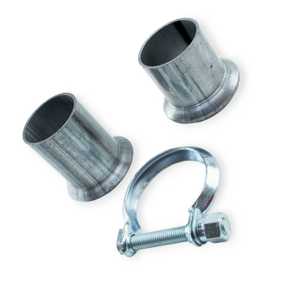 Хомут d=46 з патрубком FA1 (1 болт) 008-947 глушника Мукачево - фото 1