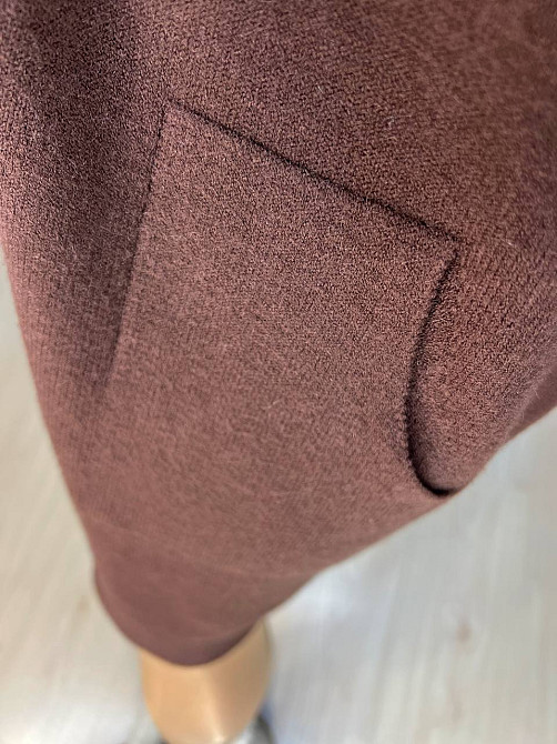 Платье женское LES ETOILES CLAIRES 8198 свитер оверсайз с карманами средняя длина one size, шоколад, one size Киев - изображение 8