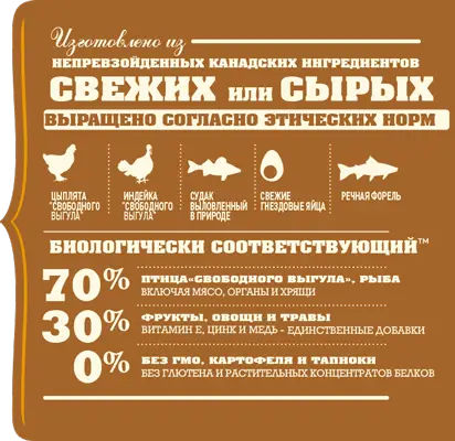 Acana Wild Prairie (Акан Вайлд Прерія) сухий корм для собак усіх пород 6 кілограмів. Запоріжжя - фото 2
