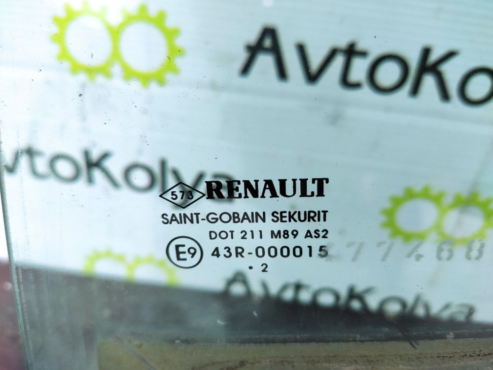 Скло дверей заднє ліве Renault Megane III 2008-2015 (Універсал) Ковель - изображение 2