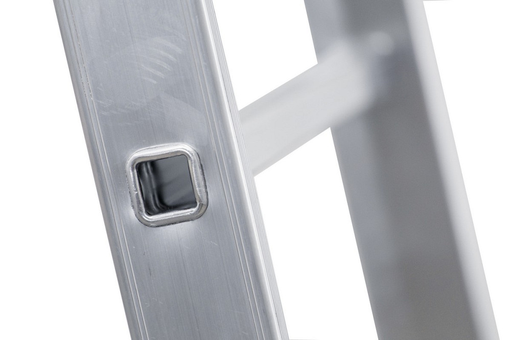 MASTERTOOL Драбина алюмінієва MASTERTOOL односекційна приставна 8 ступенів h=3500 мм max 150 кг Киев - изображение 3