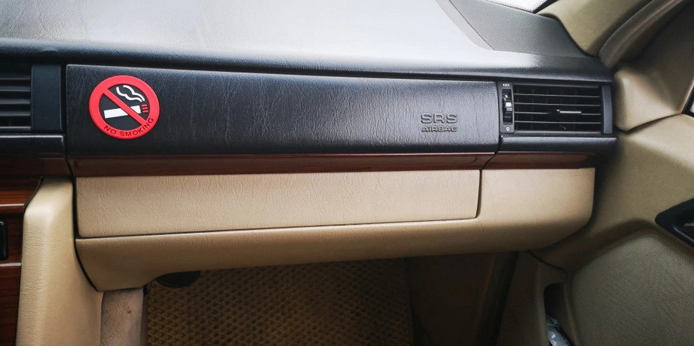 Наклейка в салон авто Не палити Київ - фото 7