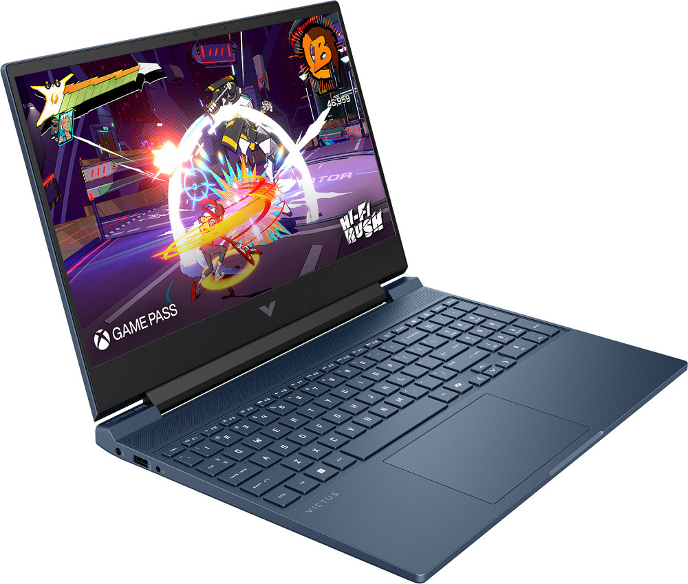 HP Victus 15-fb3066ua 15.6" FHD IPS,300n/Ryzen AI 5-340 (4.8)/24Gb/SSD512Gb/RTX 5060,8GB/DOS/Синій Вінниця - фото 2