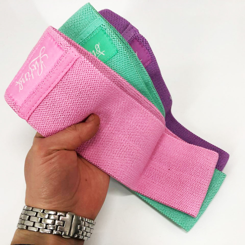 Набор из 5 фитнес-эспандеров LT-003 3 шт, Тренажер для дома на все группы, Эспандер-петля набор 5 шт NA-94 Львов - изображение 5