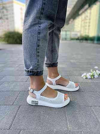 VLADEKS Босоніжки жіночі VLADEKS 2854 білі (літо, шкіра натуральна) (4072) Коломыя