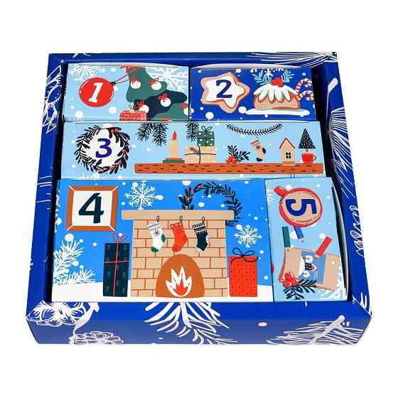 Дитячий набір для творчості розфарбовування гіпсової фігурки "Адвент календар" 31047 Вінниця